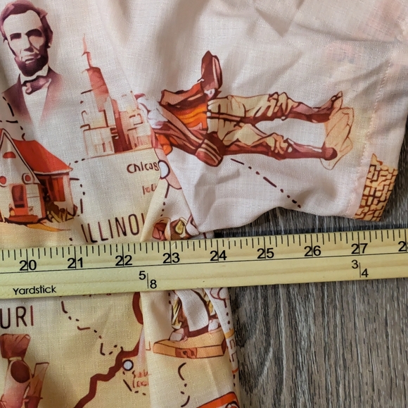 Boozelele Shirt Mens XL Pink Short Sleeve Button Up Route 66 Road trip USA - Picture 7 of 7